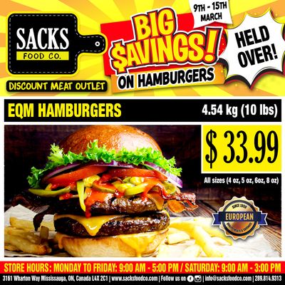 Sacks Food Co. Flyer March 9 to 15
