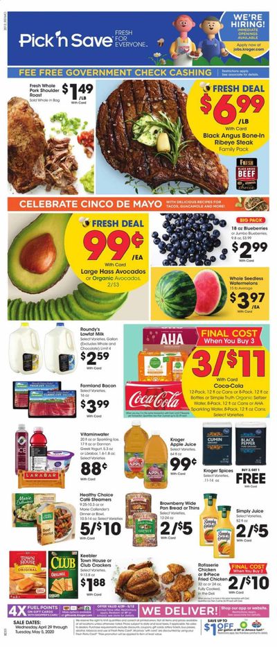 Pick ‘n Save Weekly Ad & Flyer April 29 to May 5