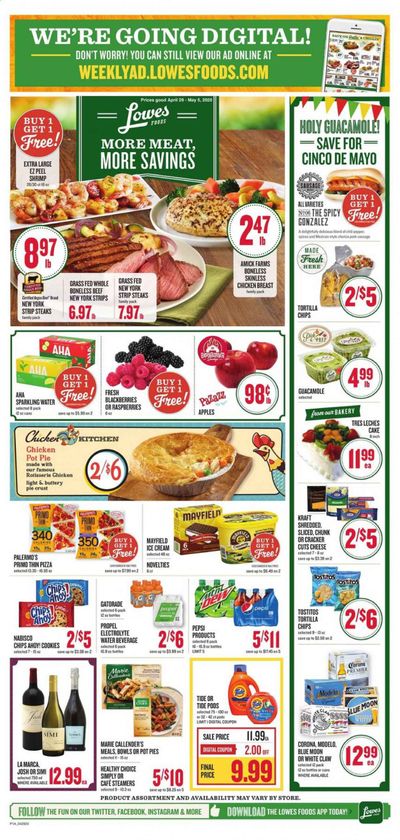 Lowes Foods Weekly Ad & Flyer April 29 to May 5