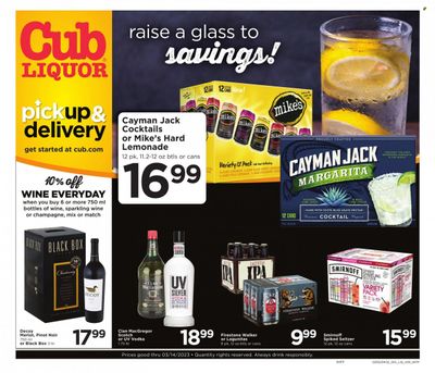 Cub Foods (IL) Weekly Ad Flyer Specials March 8 to March 14, 2023