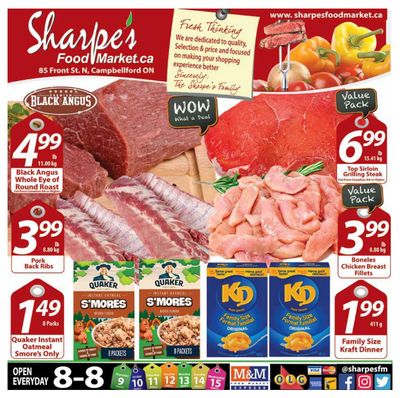 Sharpe's Food Market Flyer March 9 to 15