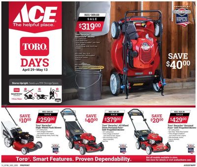 ACE Hardware Weekly Ad & Flyer April 29 to May 13