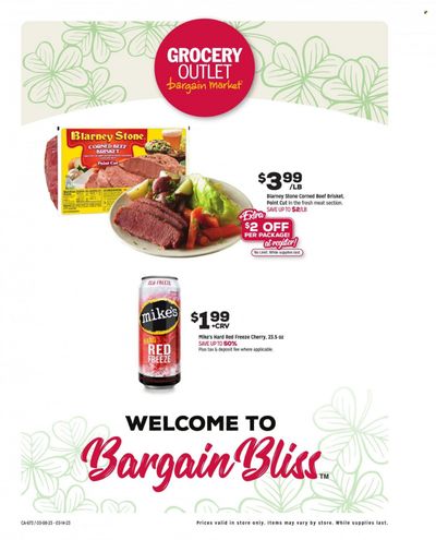 Grocery Outlet (CA, ID, OR, PA, WA) Weekly Ad Flyer Specials March 8 to March 14, 2023