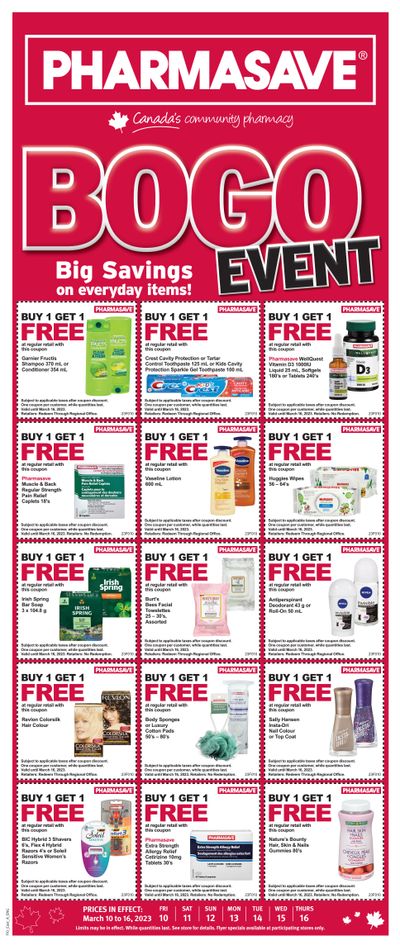 Pharmasave (Atlantic) Flyer March 10 to 16