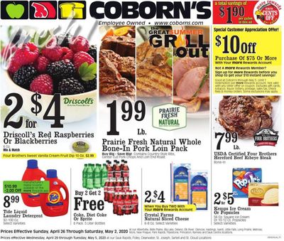 Coborn's Weekly Ad & Flyer April 26 to May 5