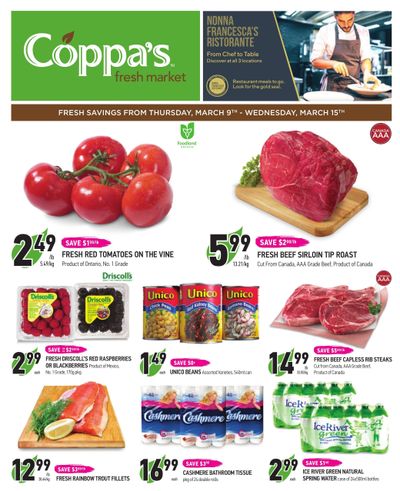 Coppa's Fresh Market Flyer March 9 to 15