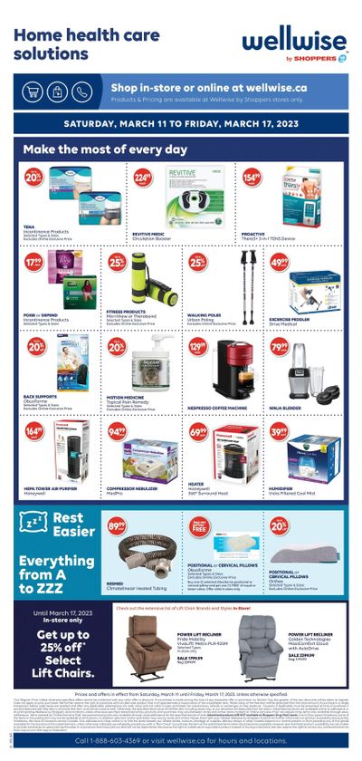 Wellwise By Shoppers Drug Mart Flyer March 11 to 17