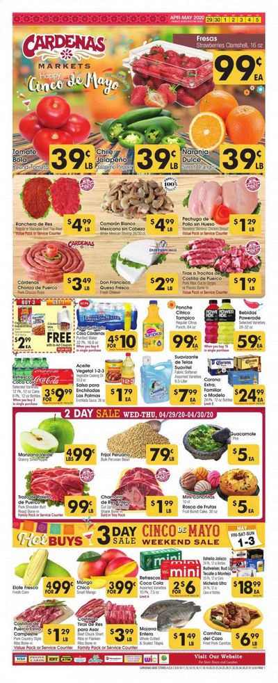 Cardenas Weekly Ad & Flyer April 29 to May 5