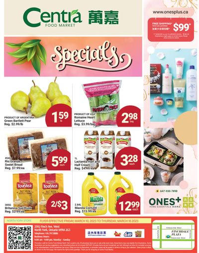 Centra Foods (North York) Flyer March 10 to 16