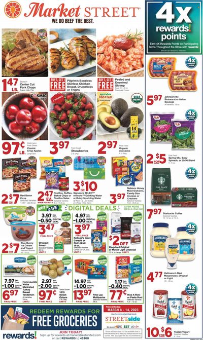 Market Street (NM, TX) Weekly Ad Flyer Specials March 8 to March 14, 2023