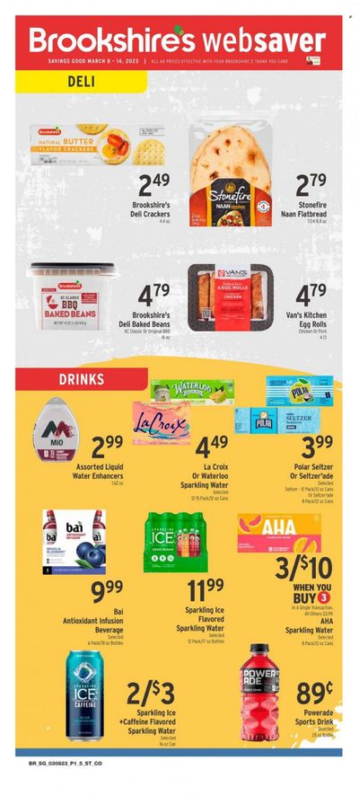 Brookshires (AR, LA, TX) Weekly Ad Flyer Specials March 8 to March 14, 2023
