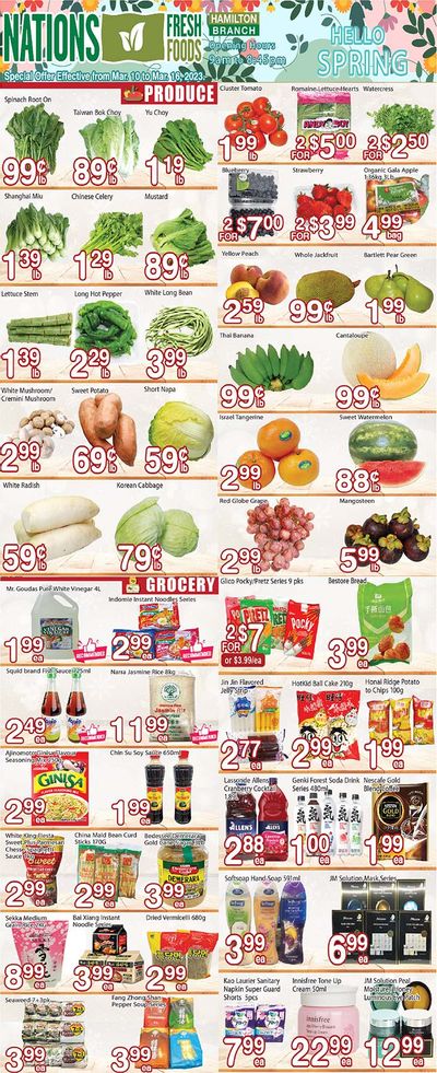 Nations Fresh Foods (Hamilton) Flyer March 10 to 16