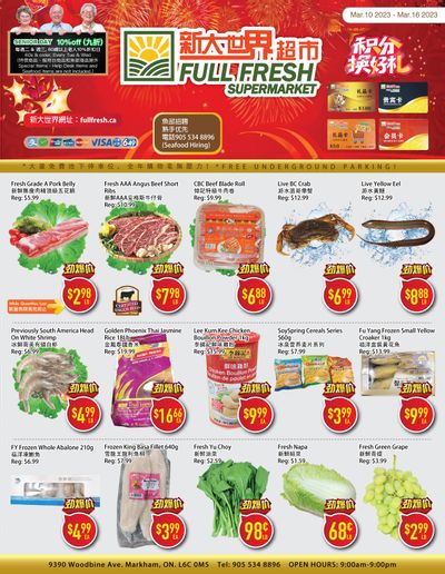 Full Fresh Supermarket Flyer March 10 to 16