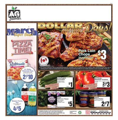 AG Foods Flyer March 10 to 16