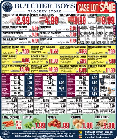 Butcher Boys Grocery Store Flyer March 10 to 20