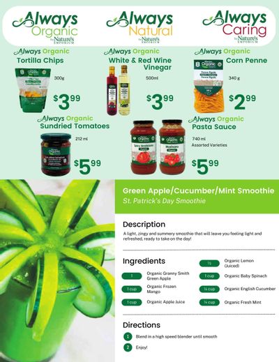 Nature's Emporium Weekly Flyer March 10 to 16