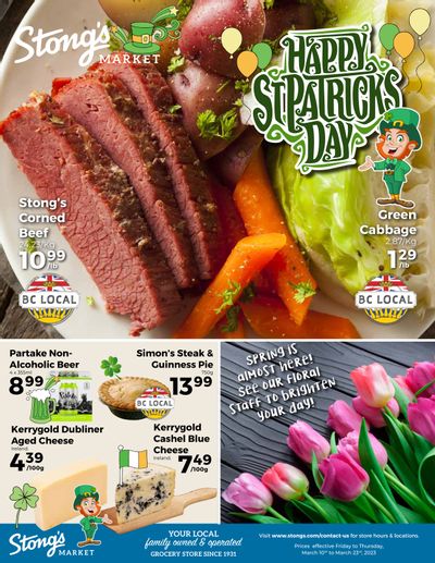 Stong's Market Flyer March 10 to 23