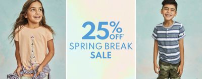 Carter’s OshKosh B’gosh Canada Spring Break Sale: Save 25% OFF + 50% OFF Winter Outerwear + More