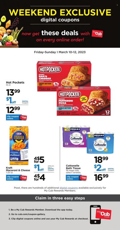 Cub Foods (MN) Weekly Ad Flyer Specials March 10 to March 12, 2023