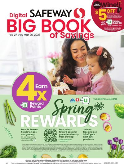 Safeway (CO) Weekly Ad Flyer Specials February 27 to March 26, 2023