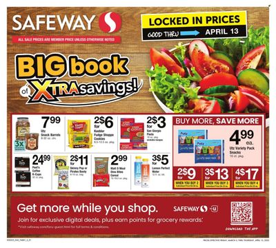 Safeway (DC, MD) Weekly Ad Flyer Specials March 3 to April 13, 2023