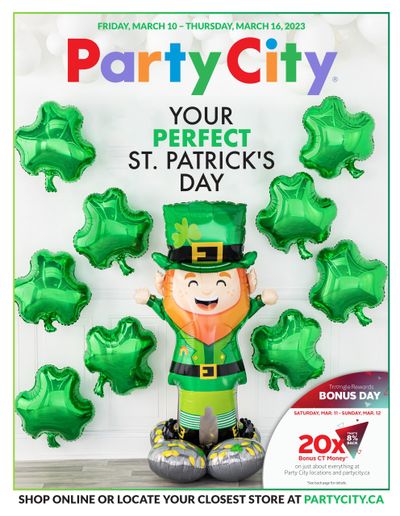 Party City Flyer March 10 to 16