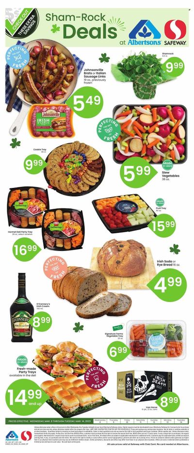Safeway (MT) Weekly Ad Flyer Specials March 8 to March 14, 2023