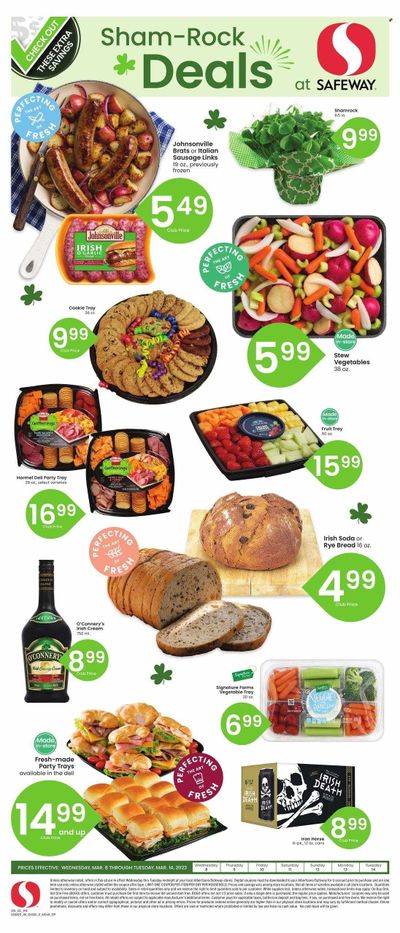 Safeway (MT) Weekly Ad Flyer Specials March 8 to March 14, 2023