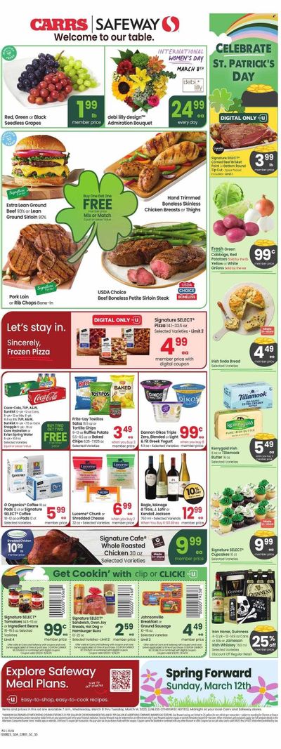 Safeway (AK) Weekly Ad Flyer Specials March 8 to March 14, 2023