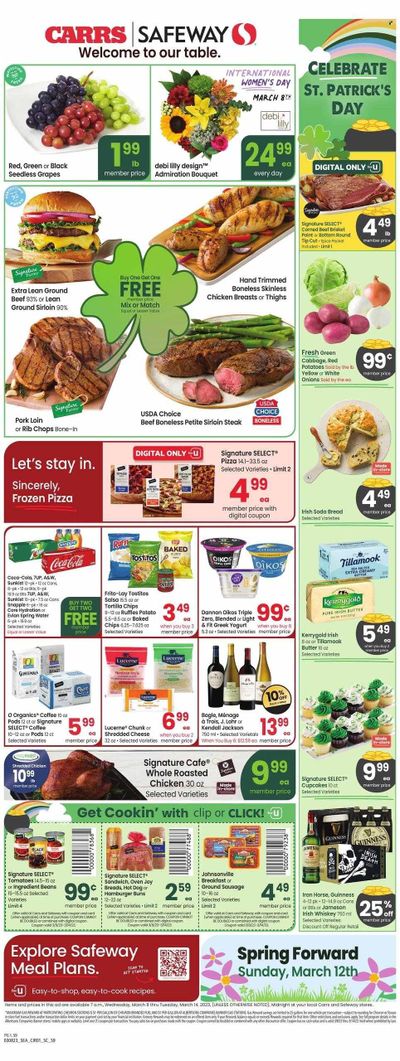 Safeway (AK) Weekly Ad Flyer Specials March 8 to March 14, 2023