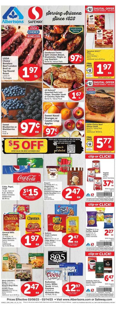 Safeway (AZ) Weekly Ad Flyer Specials March 8 to March 14, 2023