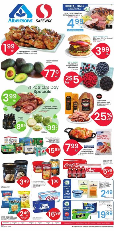 Safeway (MT) Weekly Ad Flyer Specials March 8 to March 14, 2023