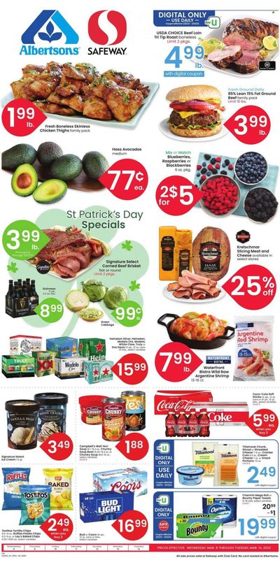 Safeway (MT) Weekly Ad Flyer Specials March 8 to March 14, 2023
