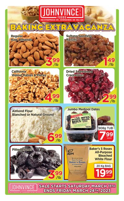 Johnvince Foods Flyer March 11 to 24
