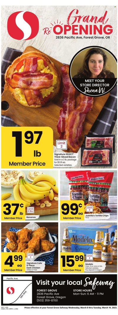 Safeway (OR) Weekly Ad Flyer Specials March 8 to March 14, 2023