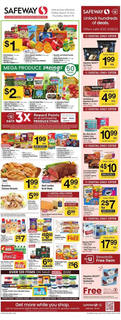Safeway (MD) Weekly Ad Flyer Specials March 10 to March 16, 2023