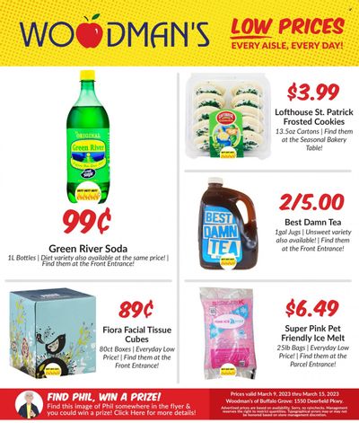 Woodman's Markets (IL, WI) Weekly Ad Flyer Specials March 9 to March 15, 2023