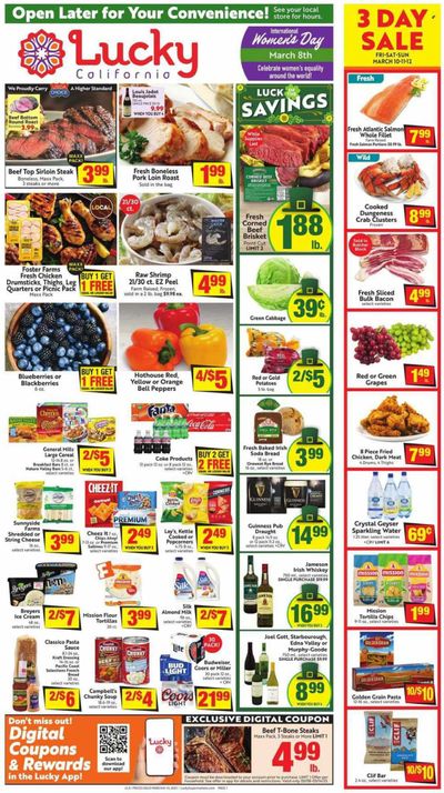 Lucky California Weekly Ad Flyer Specials March 8 to March 14, 2023