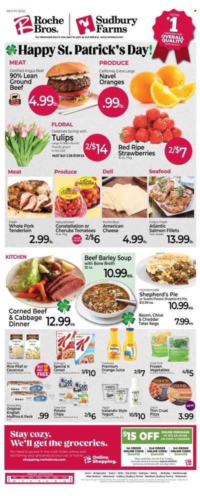 Roche Bros. (MA) Weekly Ad Flyer Specials March 10 to March 16, 2023