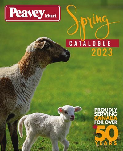 Peavey Mart Spring Catalogue March 13 to September 30