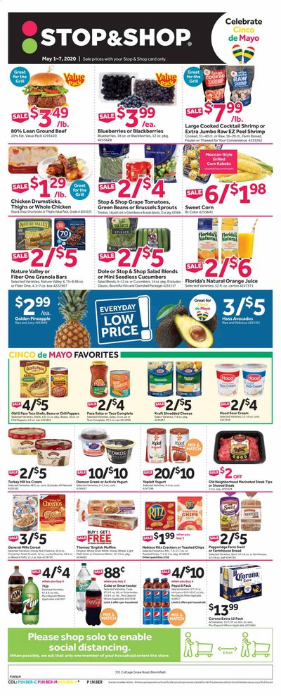 Stop & Shop Weekly Ad & Flyer May 1 to 7