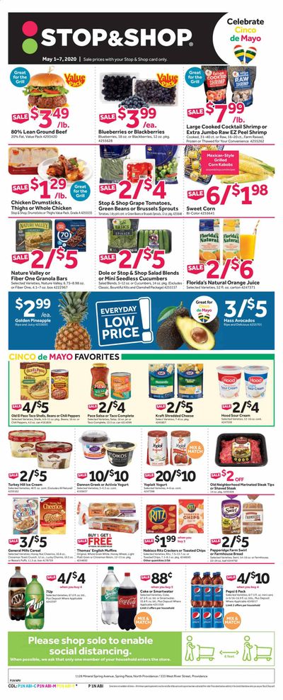 Stop & Shop Weekly Ad & Flyer May 1 to 7