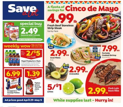 Save a Lot Weekly Ad & Flyer April 29 to May 5