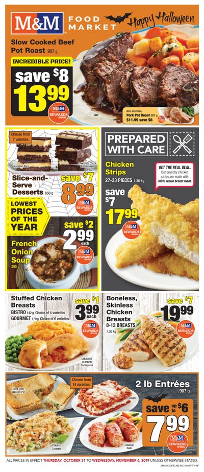 M&M Food Market (SK, MB, NS, NB) Flyer October 31 to November 6