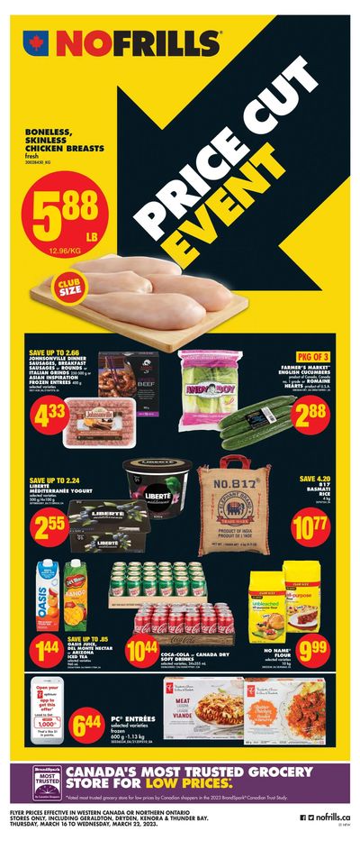 No Frills (West) Flyer March 16 to 22