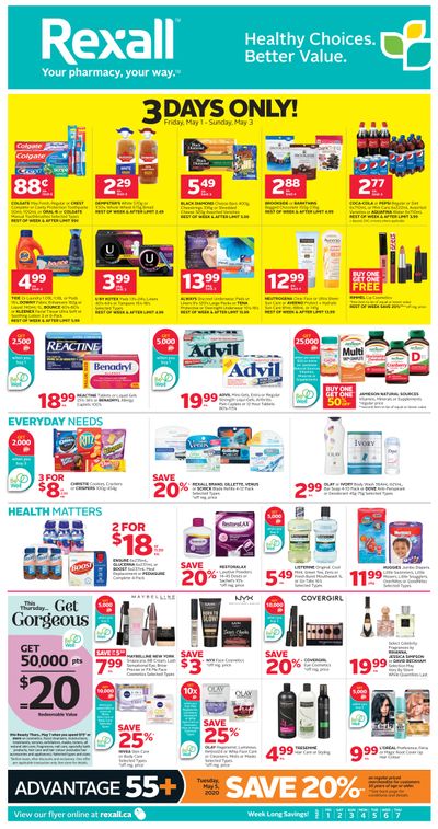 Rexall (West) Flyer May 1 to 7