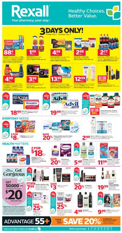 Rexall (ON) Flyer May 1 to 7