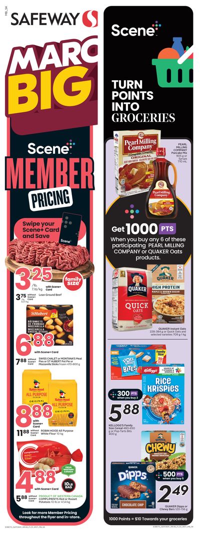 Sobeys/Safeway (MB) Flyer March 16 to 22