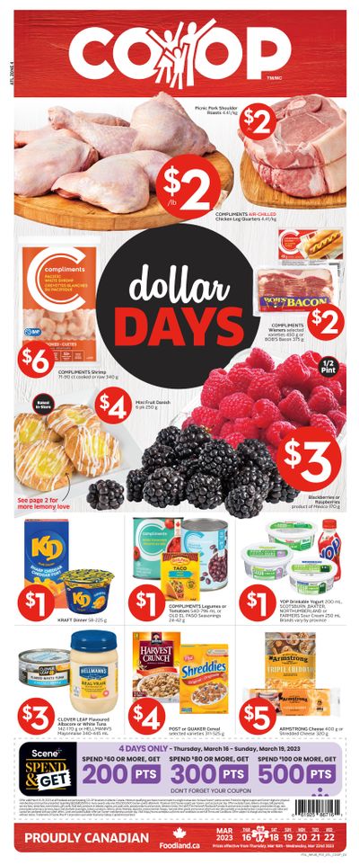 Foodland Co-op Flyer March 16 to 22