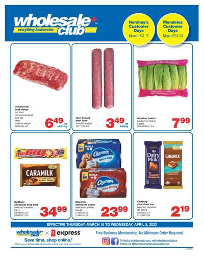 Wholesale Club (Atlantic) Flyer March 16 to April 5